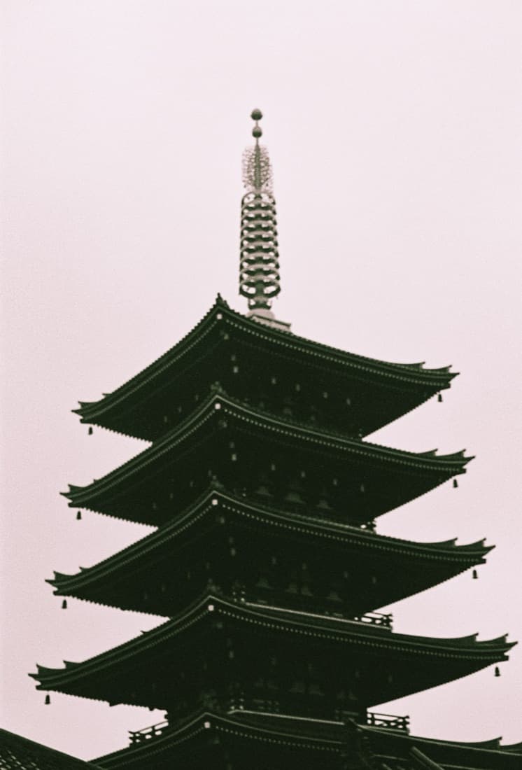 A pagoda